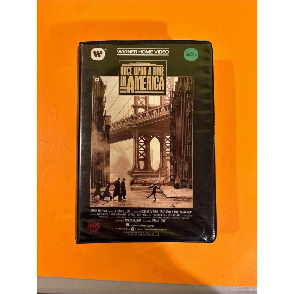 Once Upon A Time In America (VHS, 1983, Clamshell, Warner)